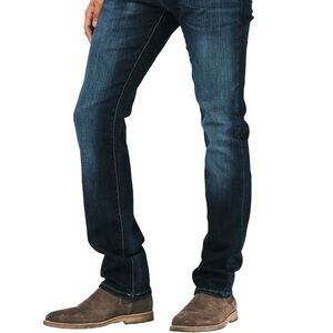 Joseph Abboud Slim Fit Straight Jeans Mens 31x32 Dark Wash Stretch Like New